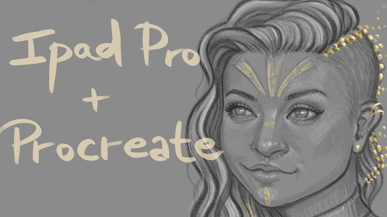 How To Draw Realistic Face Procreate