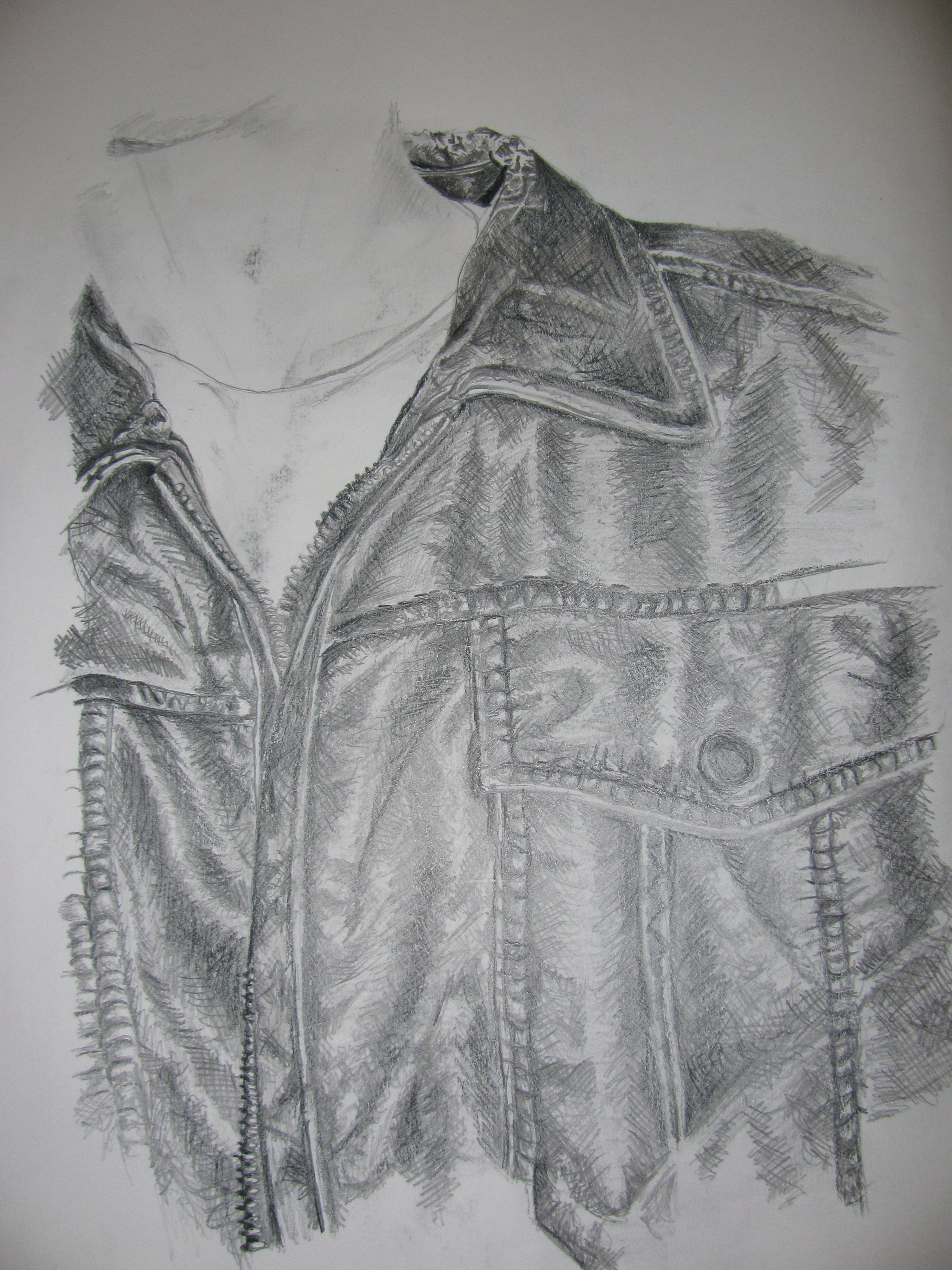 How To Draw Realistic Jacket