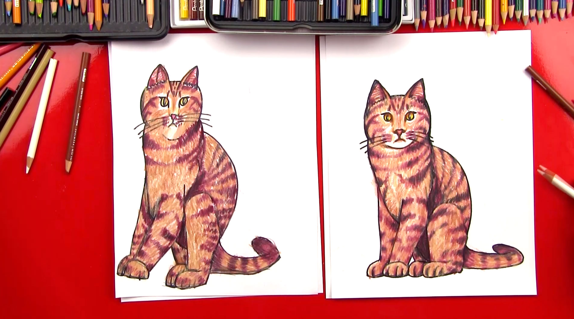 How To Draw Realistic Kitten Step By Step