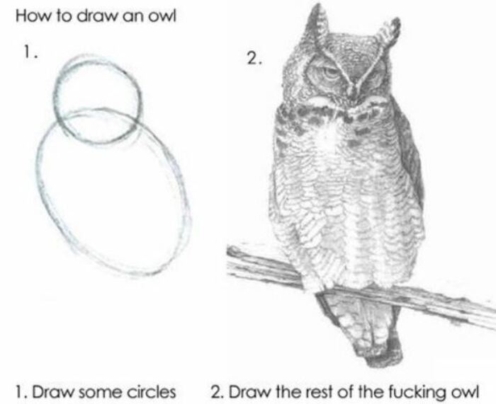 How To Draw The Owl Meme
