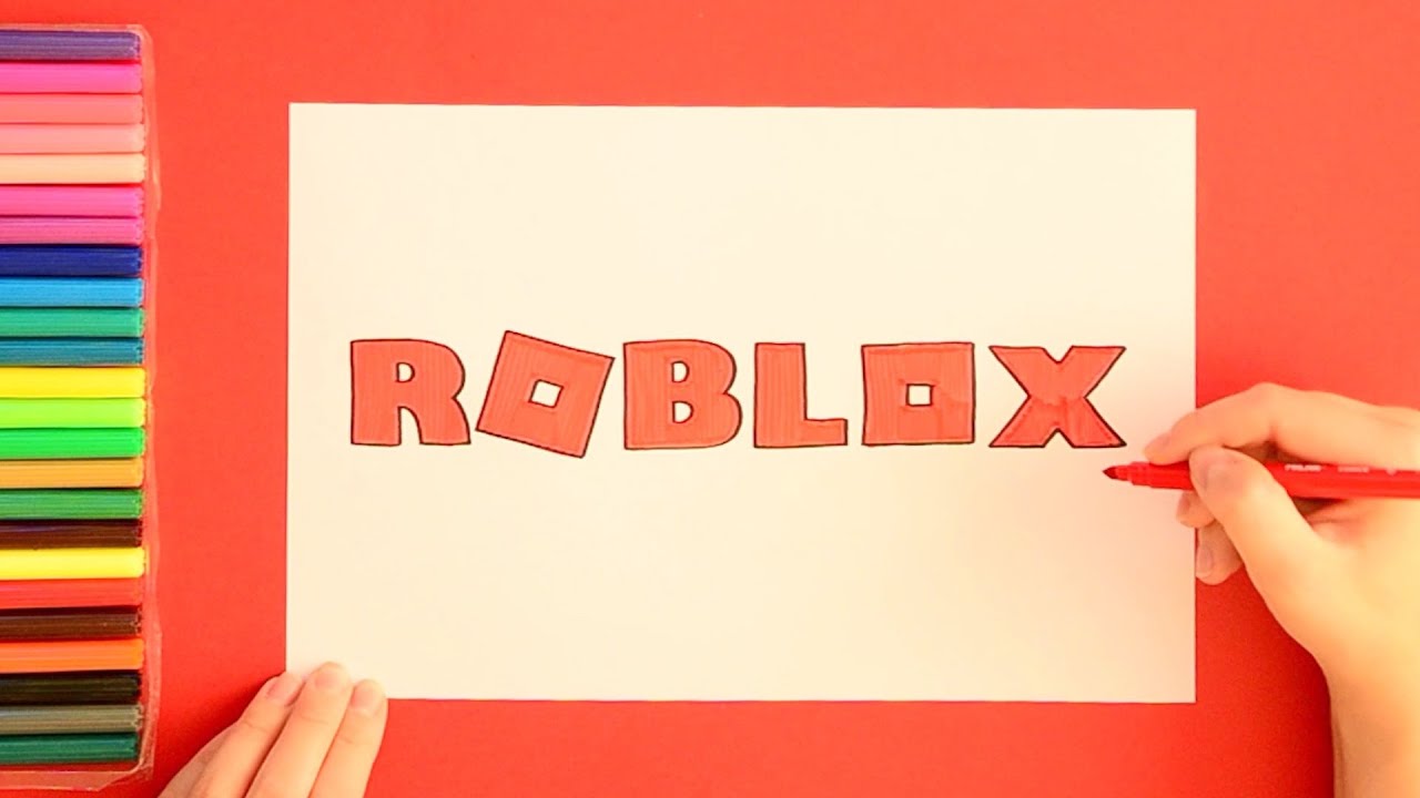 How To Draw The Roblox Logo