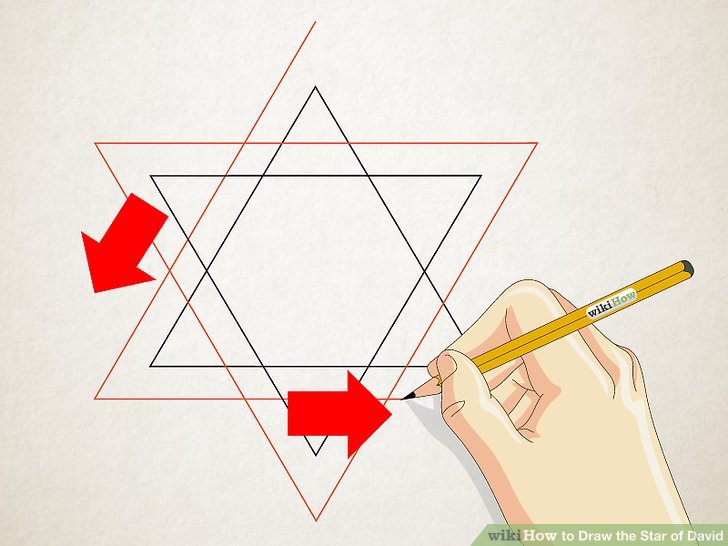 How To Draw The Star Of David