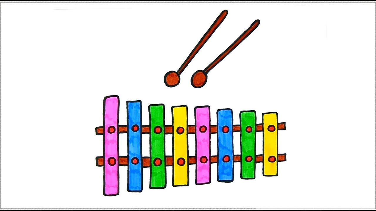 How To Draw The Xylophone