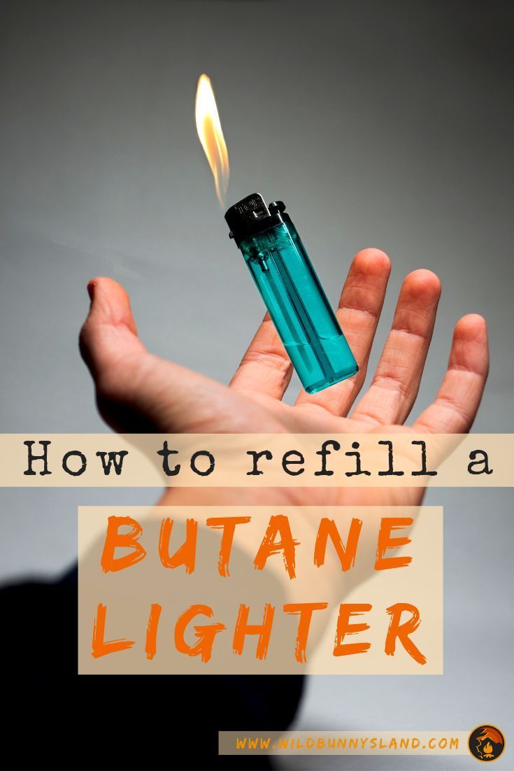 How To Fill A Lighter With Butane