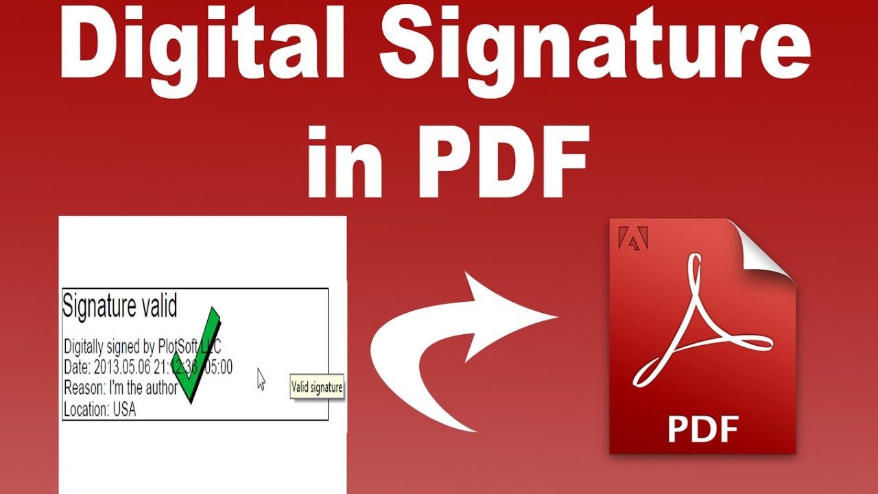 How To Insert Signature In Pdf Adobe