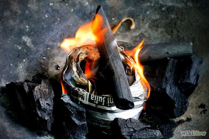 How To Make A Fire Without Lighter Fluid