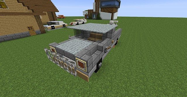 How To Make Cool Cars In Minecraft