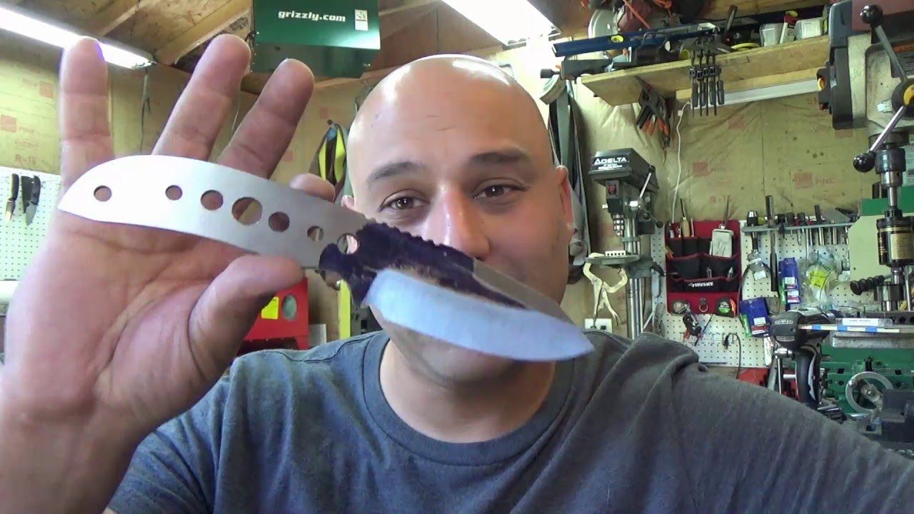 How To Polish A Knife Blade With A Dremel