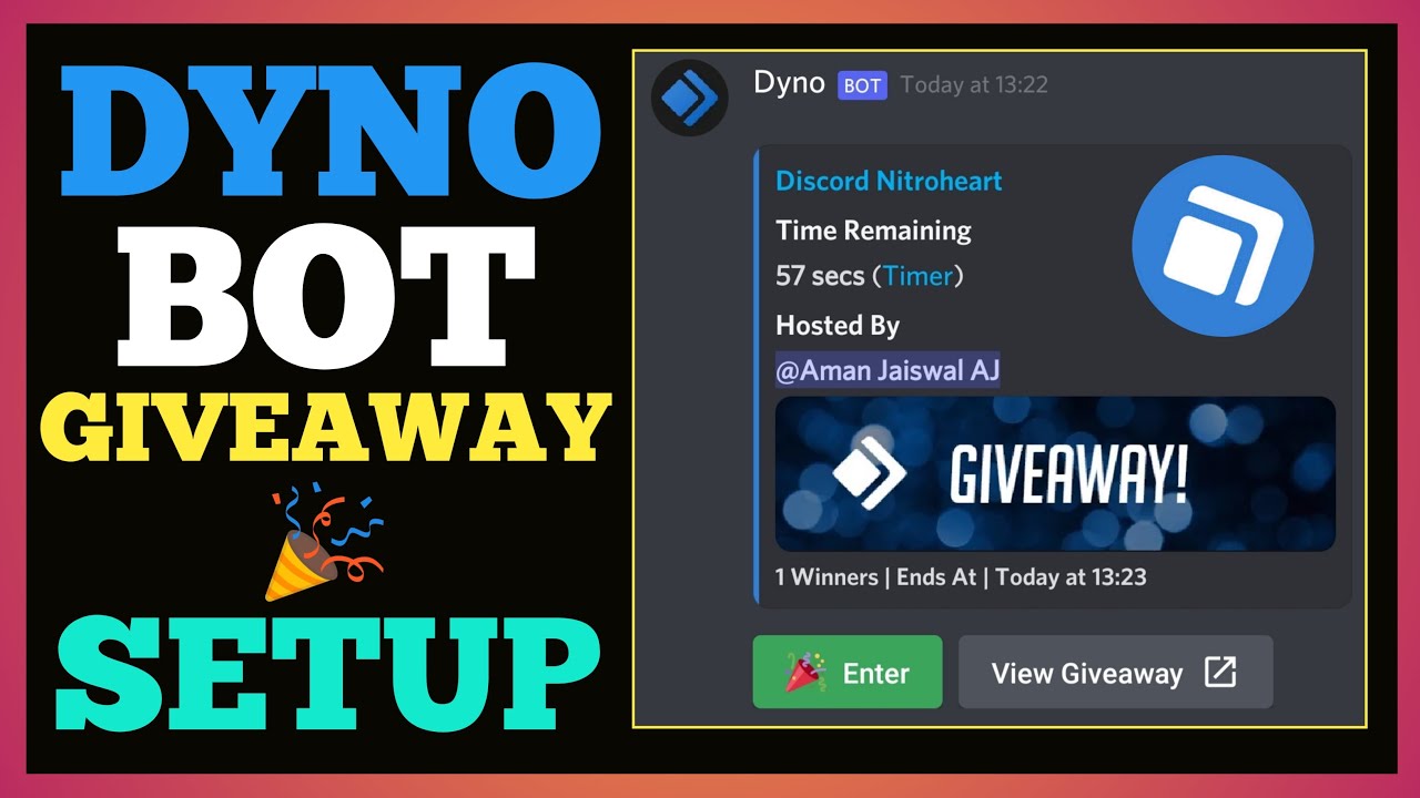 How To Put Dyno Bot In Discord