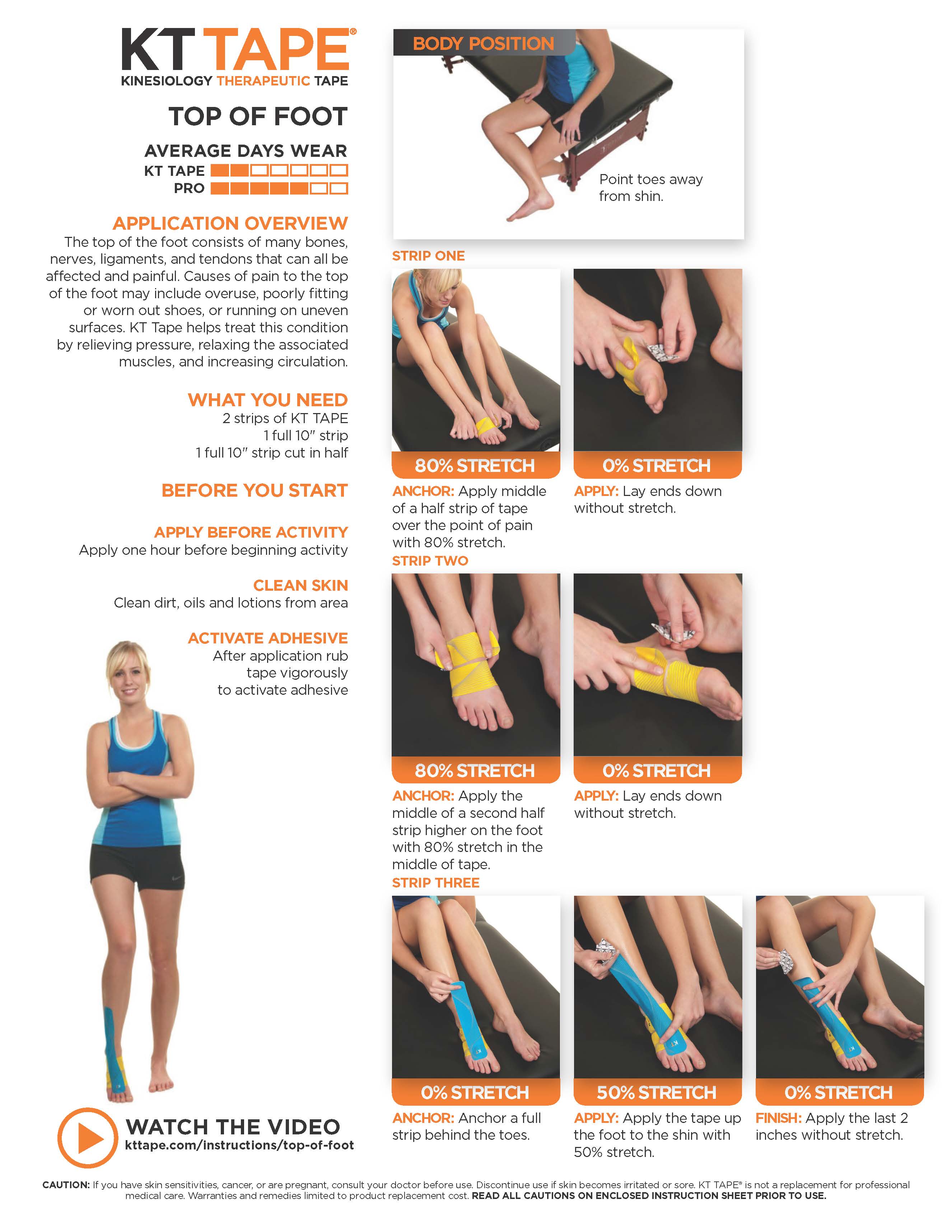How To Put Kt Tape For Shin Splints