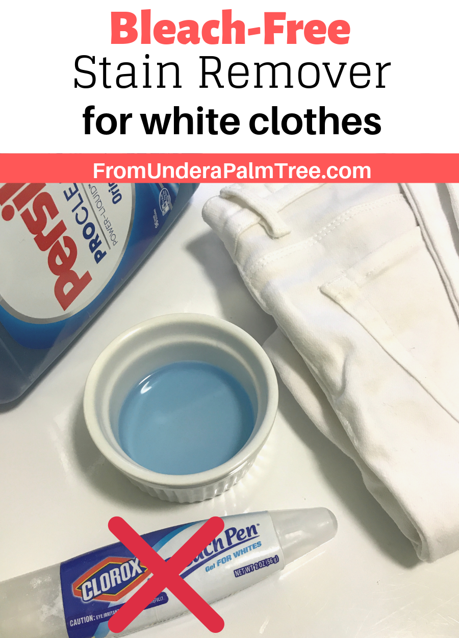 How To Remove Bleach Stains On White Clothes