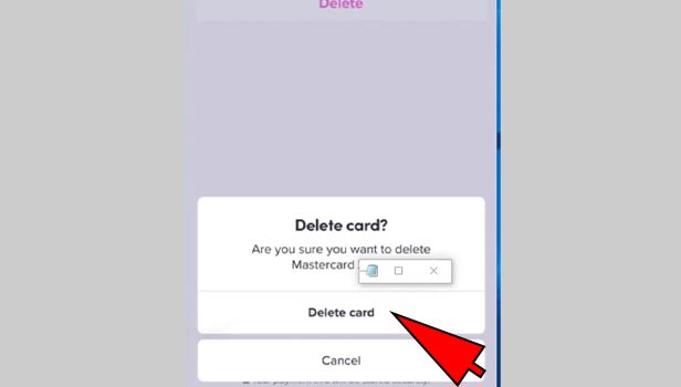 How To Remove Card From Lyft