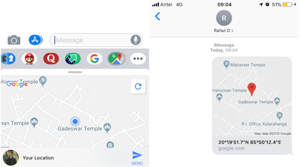 How To Send Your Location On Imessage