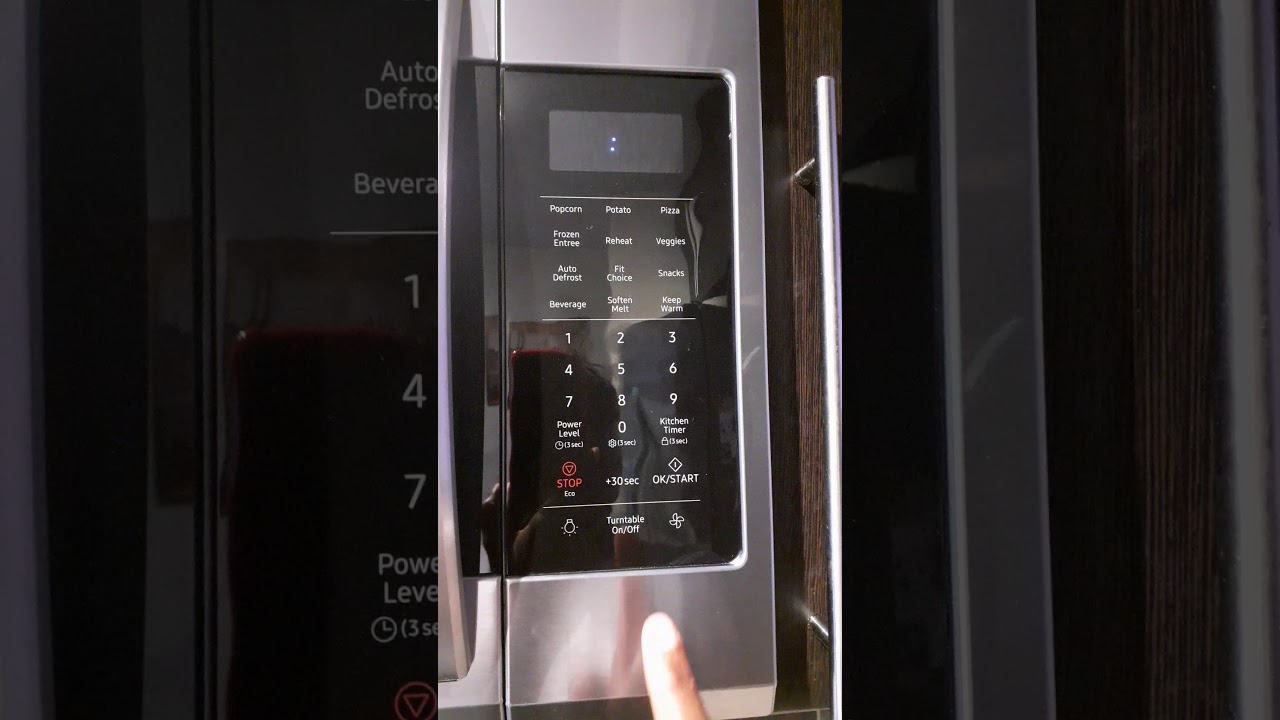 How To Set Clock On Samsung Microwave