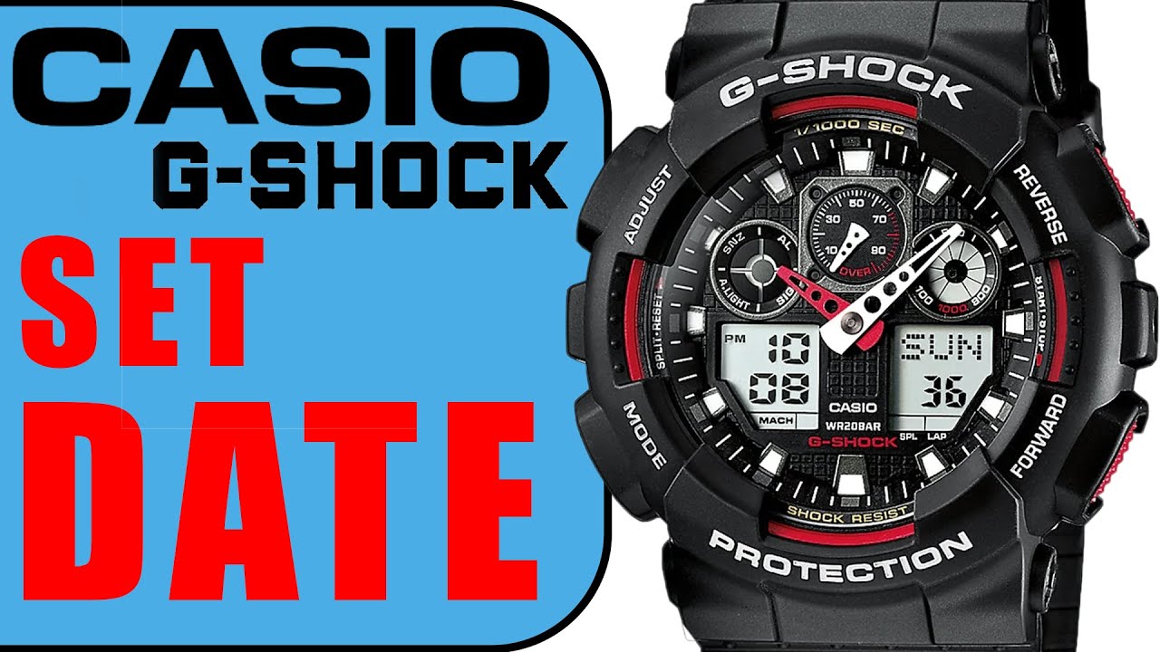 How To Set Date On G Shock