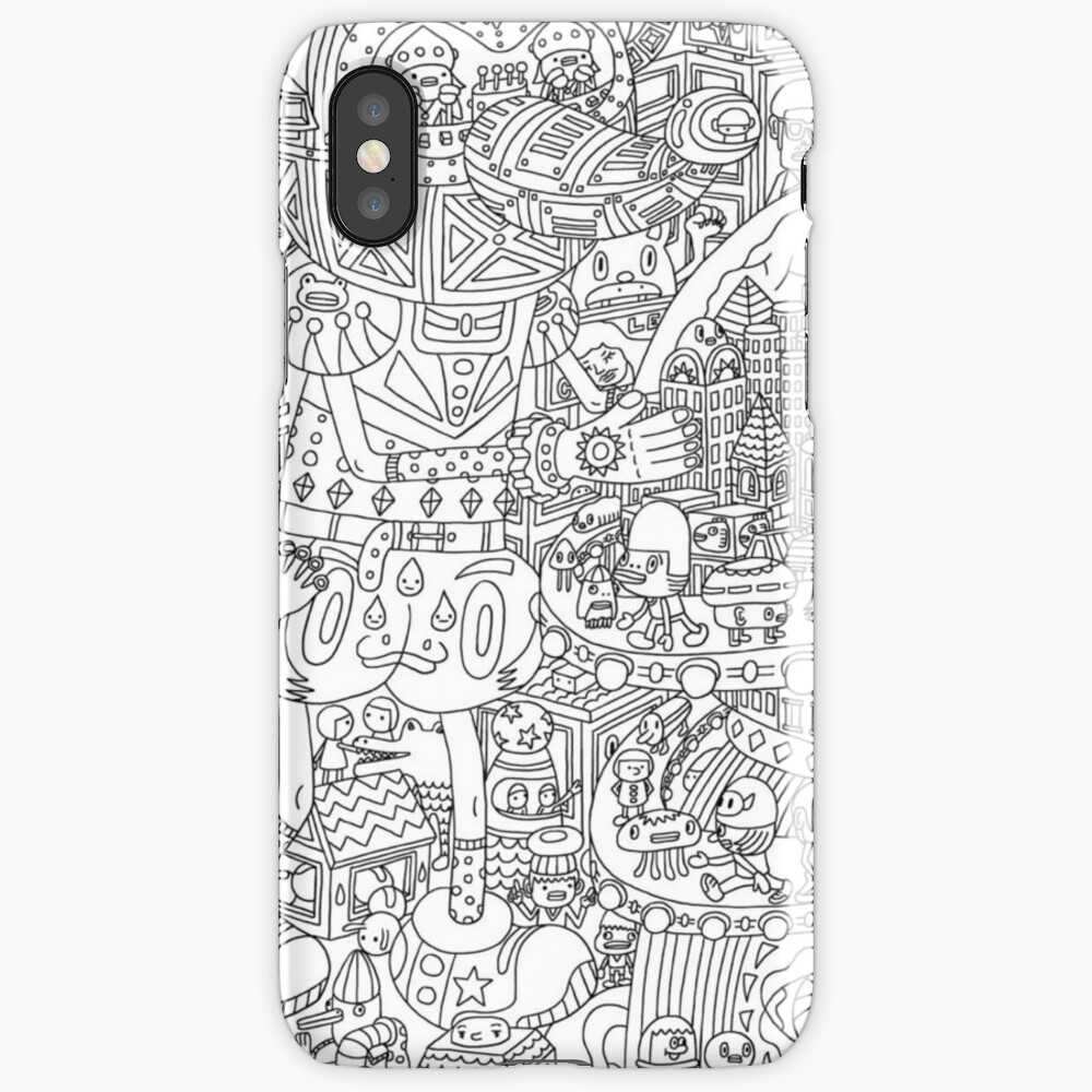 Iphone Case Coloring Page