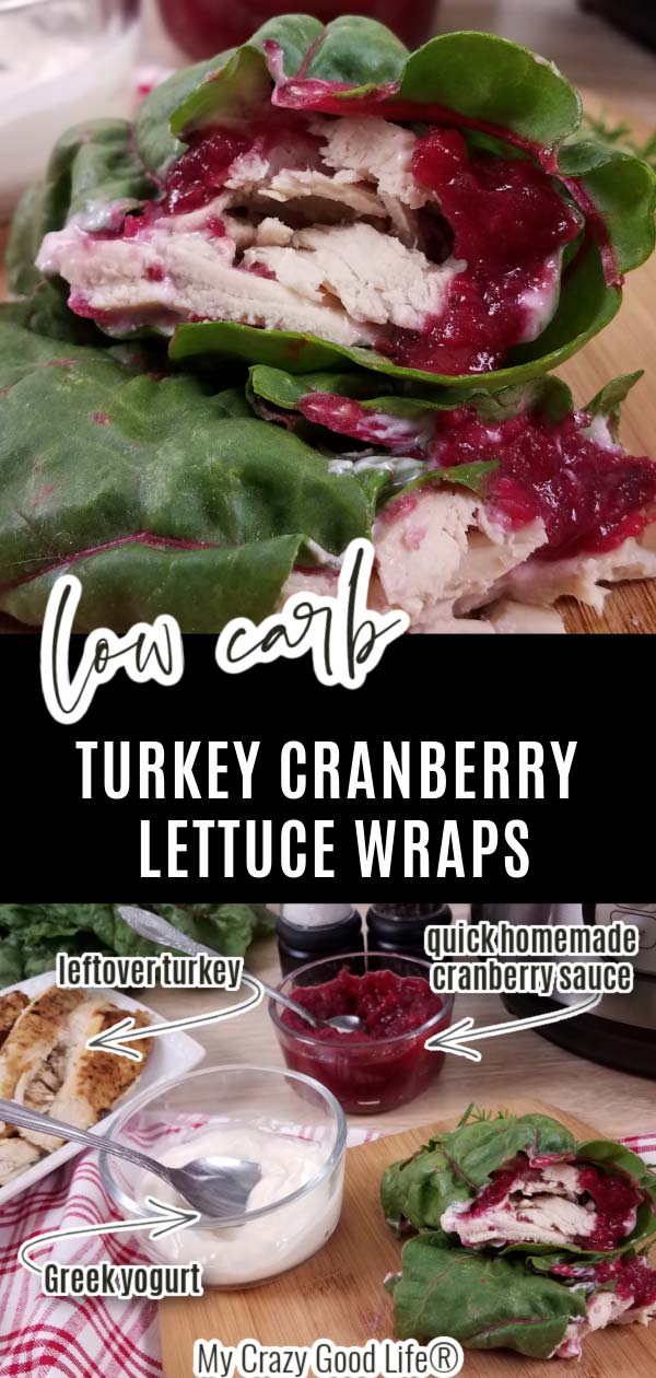 Leftover Turkey Lettuce Wraps