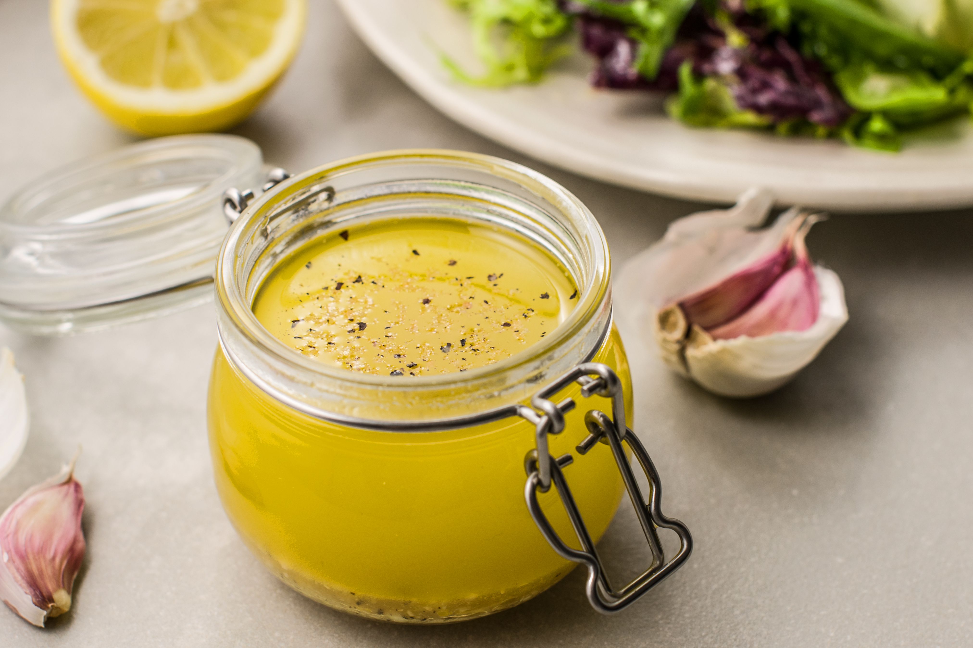 Lemon Oil Salad Dressing