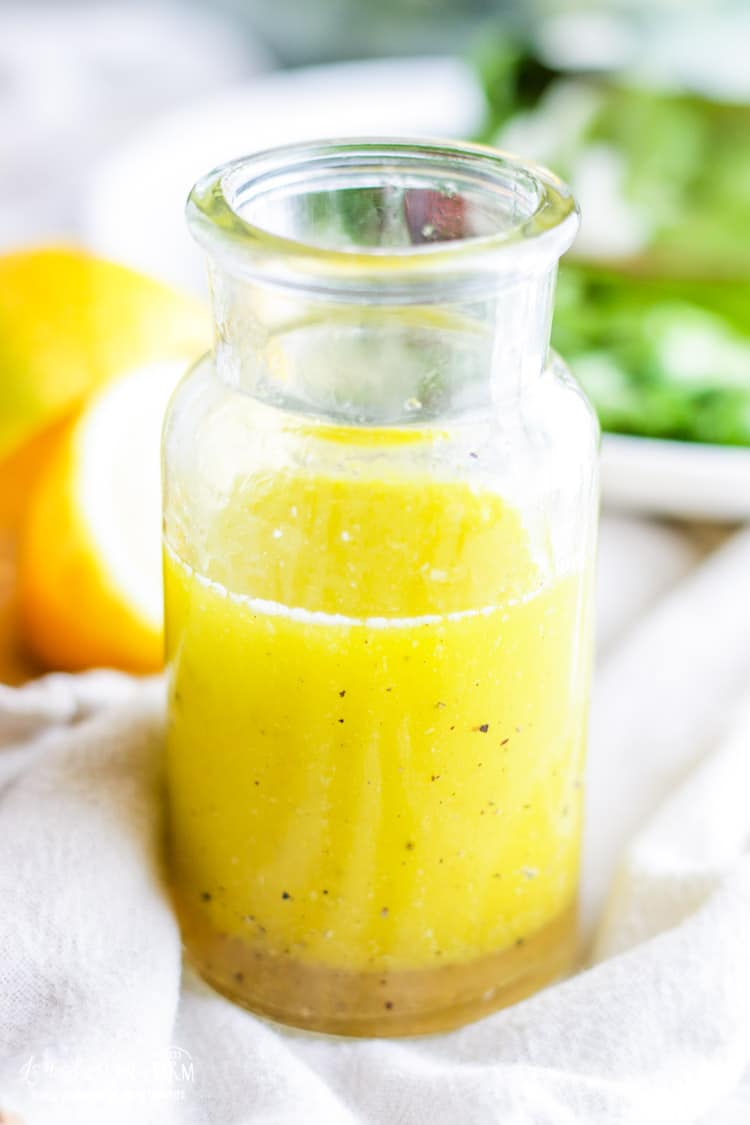 Lemon Salad Dressing Without Oil