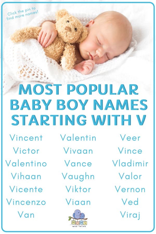 Letter V Names For Baby Boy