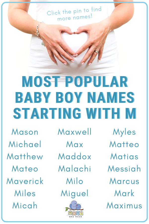 M Letter Baby Boy Names