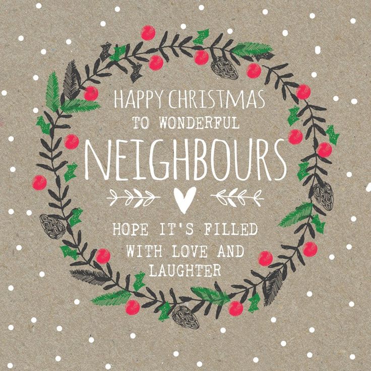 Merry Christmas Neighbors Images