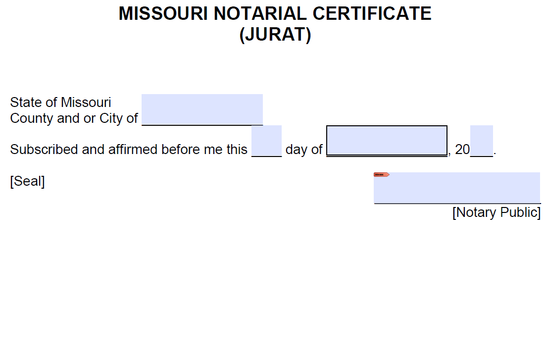 Missouri Notary Requirements