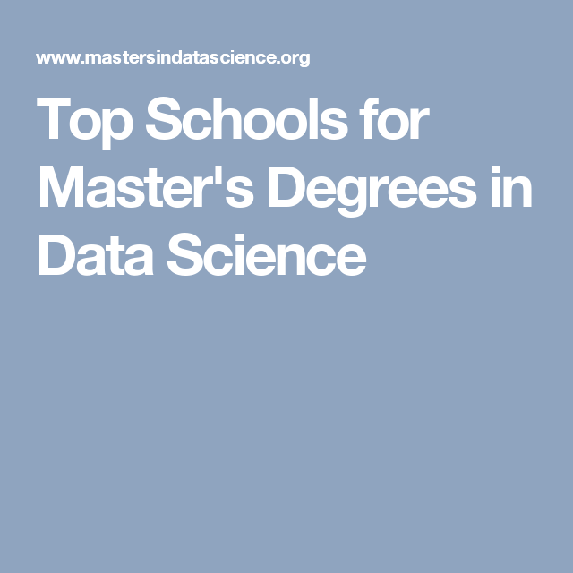 Mit Masters Programs Data Science