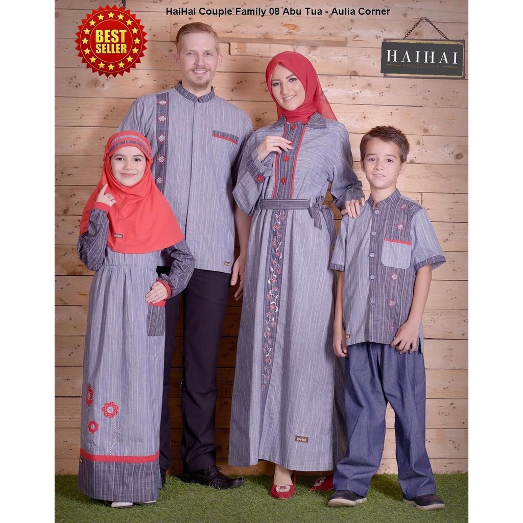 Model Baju Couple Keluarga Untuk Lebaran