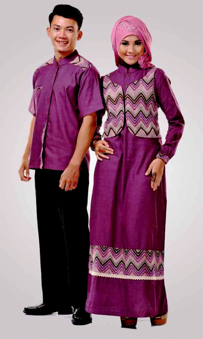 Model Baju Couple Lebaran