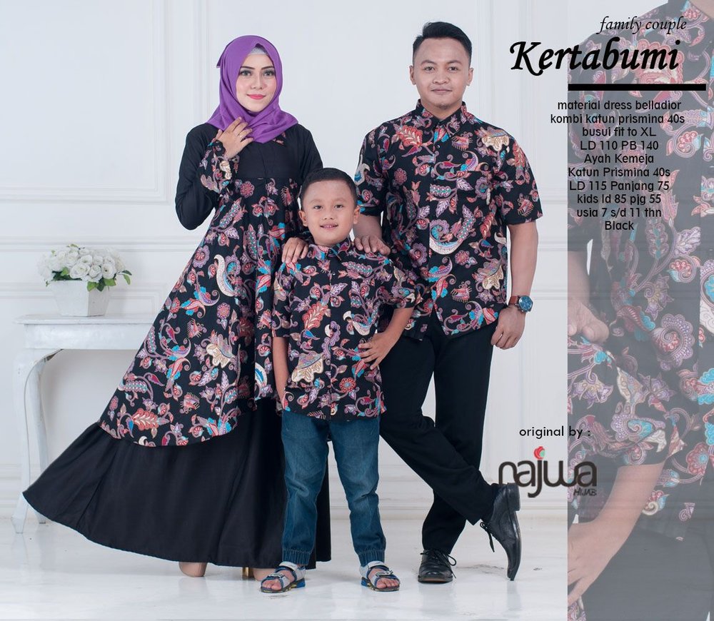 Model Gamis Couple Family