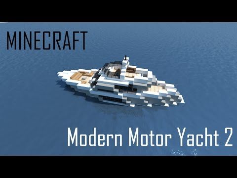 Modern Yacht Minecraft