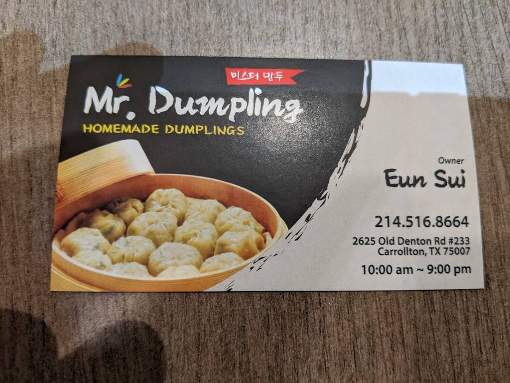 Mr Dumpling Dallas