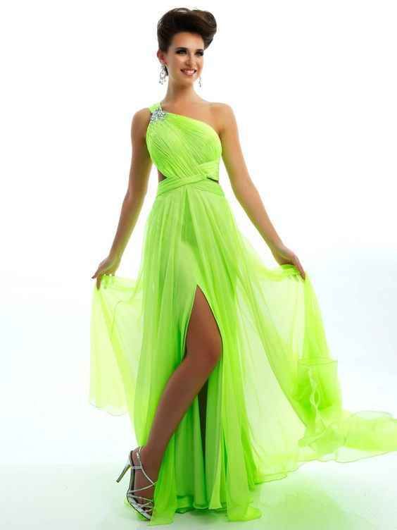 Neon Quince Dress