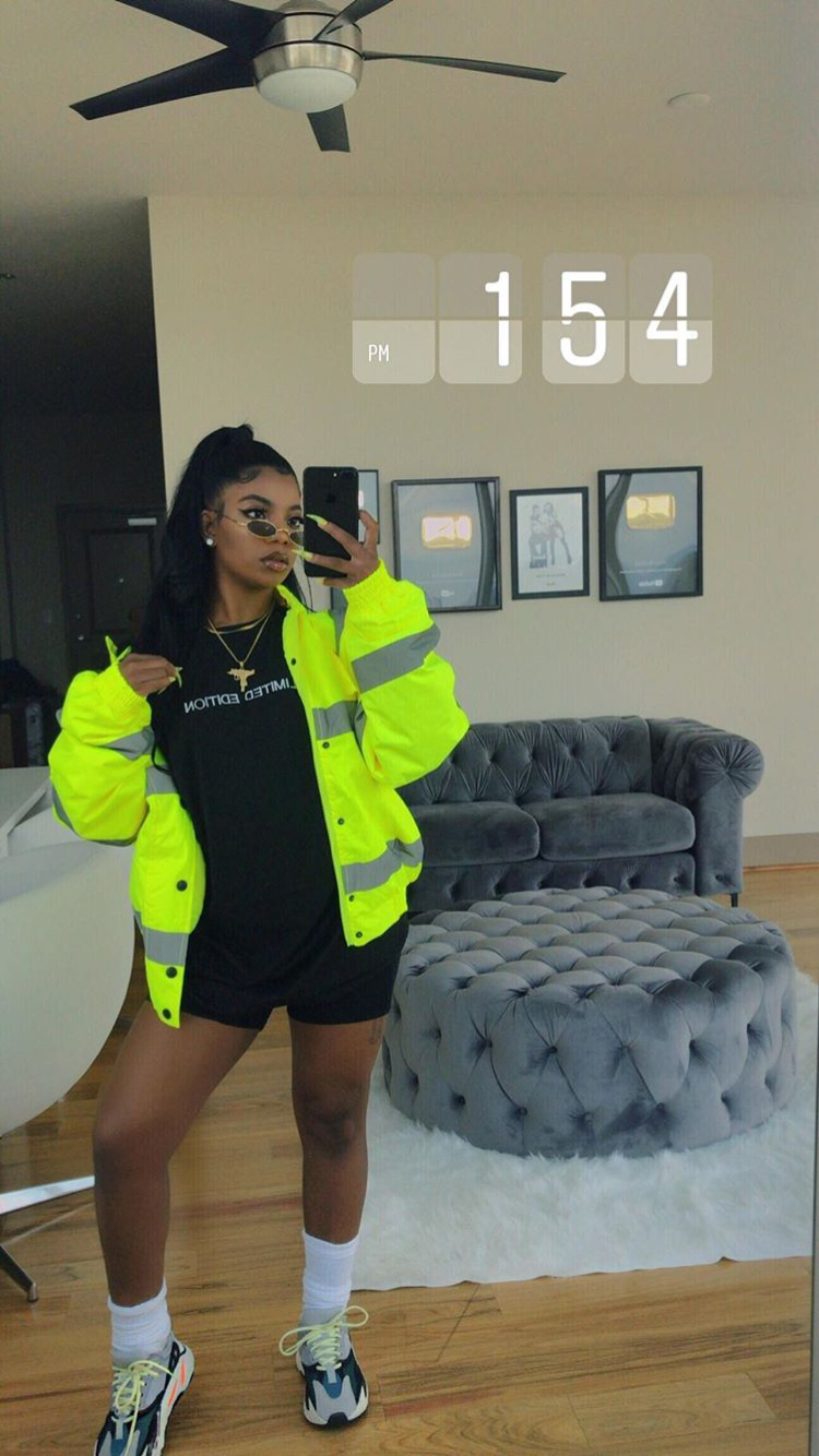 Neon Yeezy Outfit