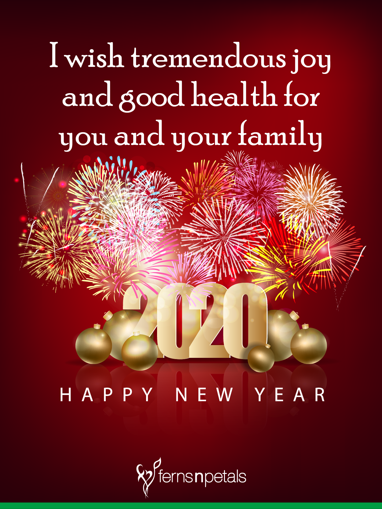New Year Greeting Message Email