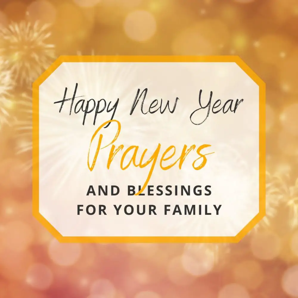 New Year Prayer Blessings