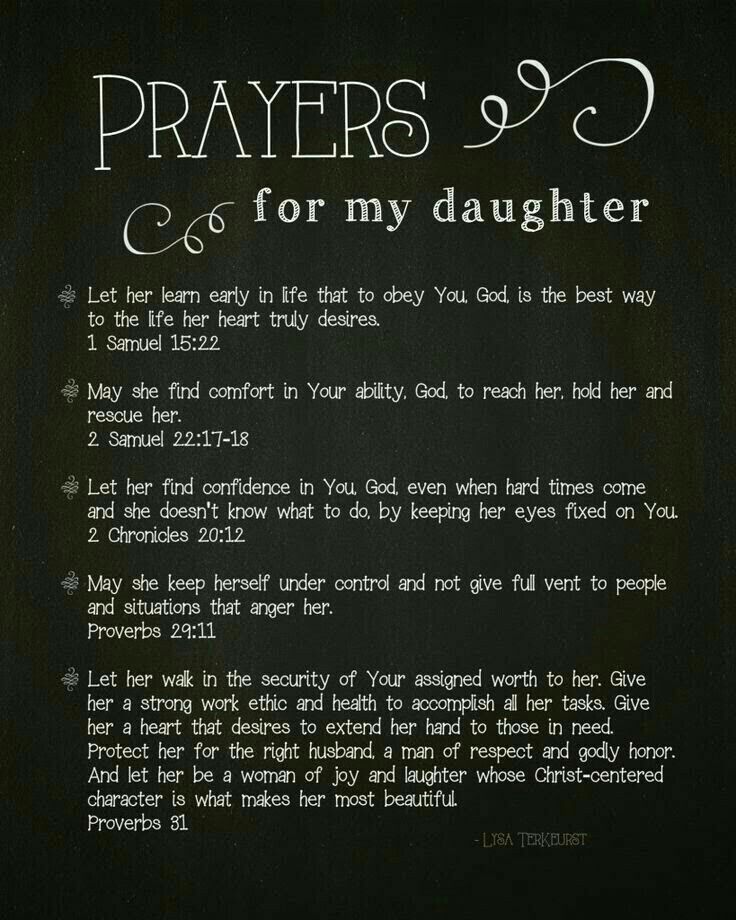 New Year Prayer For Daughter