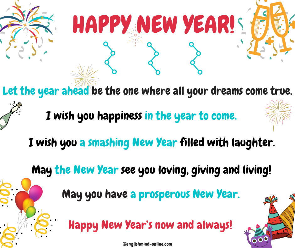 New Year Wishes 2020 English