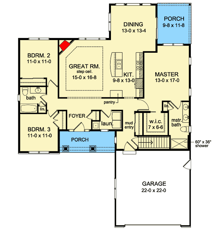 One Level House Plans Canada