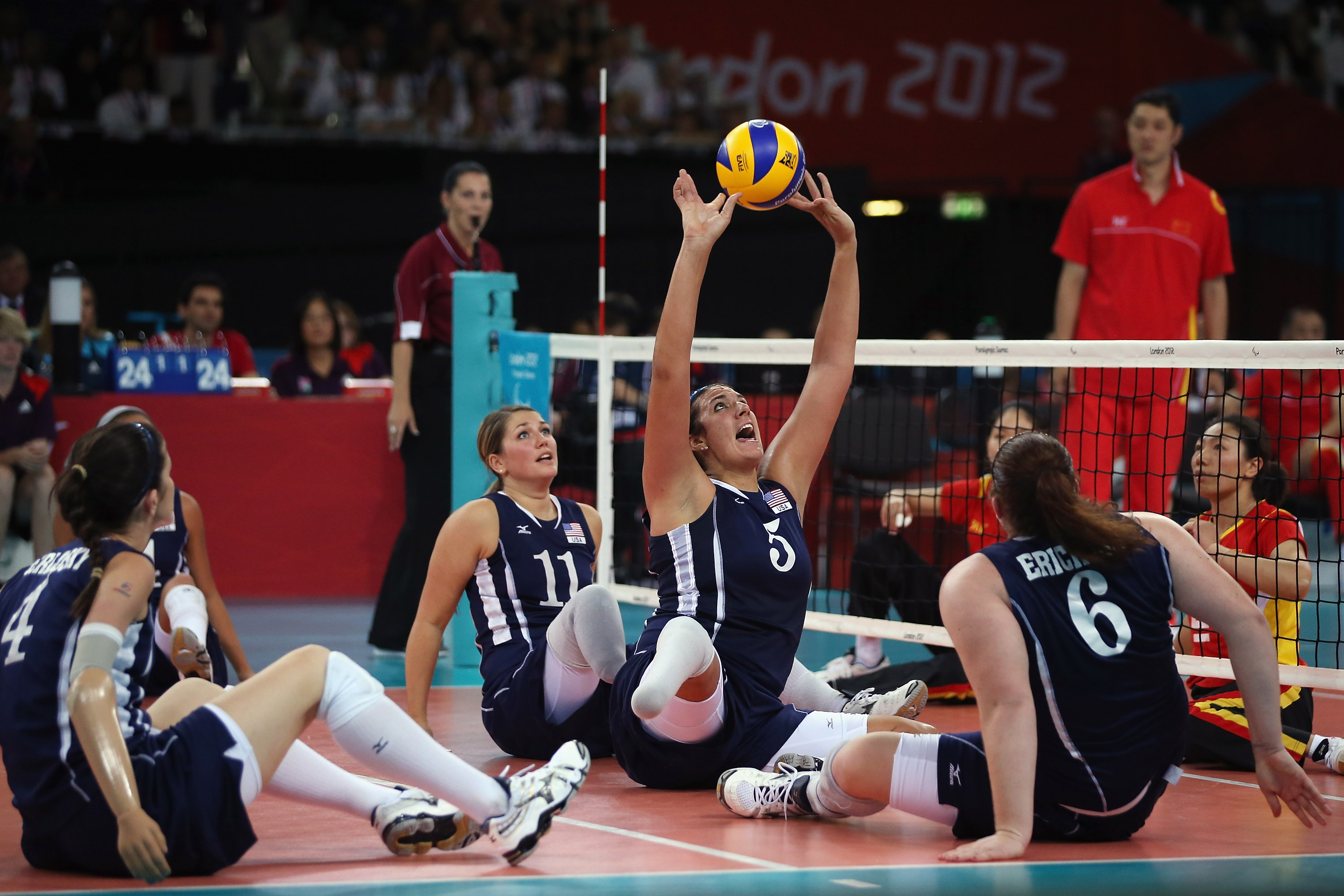 Paralympic Sitting Volleyball