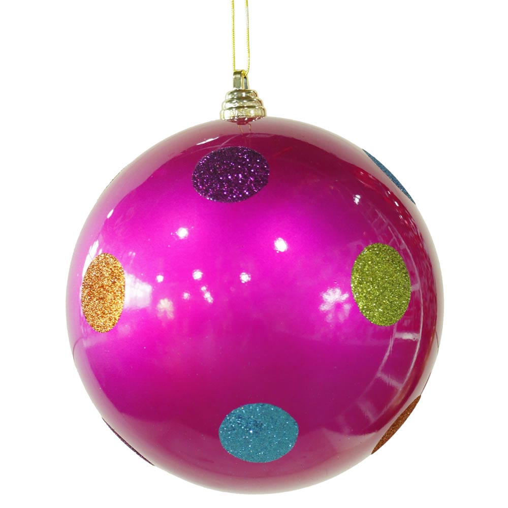 Pink Christmas Ball Ornaments