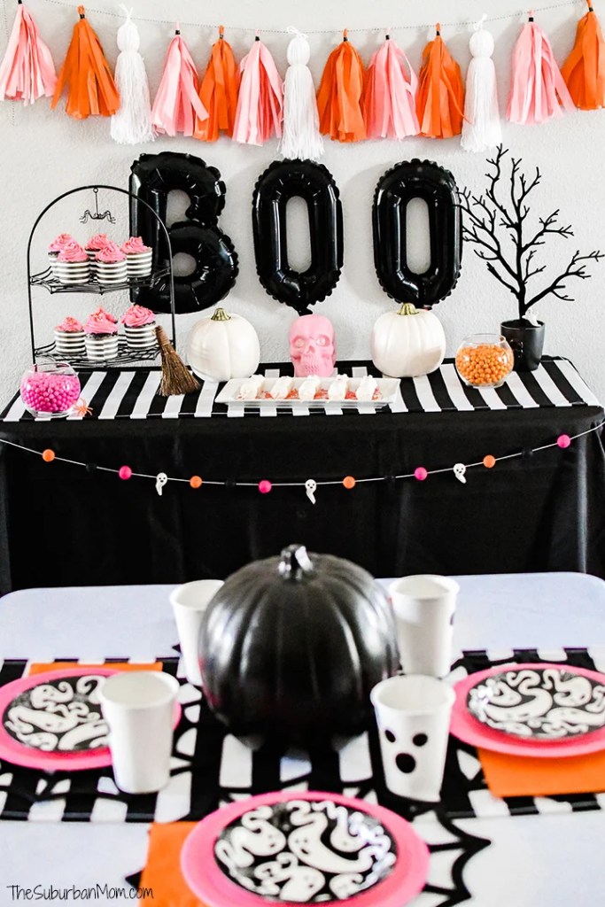 Pink Halloween Party Supplies