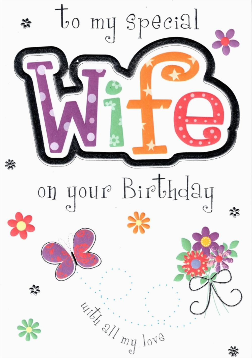 Printable Birthday Cards For Wife