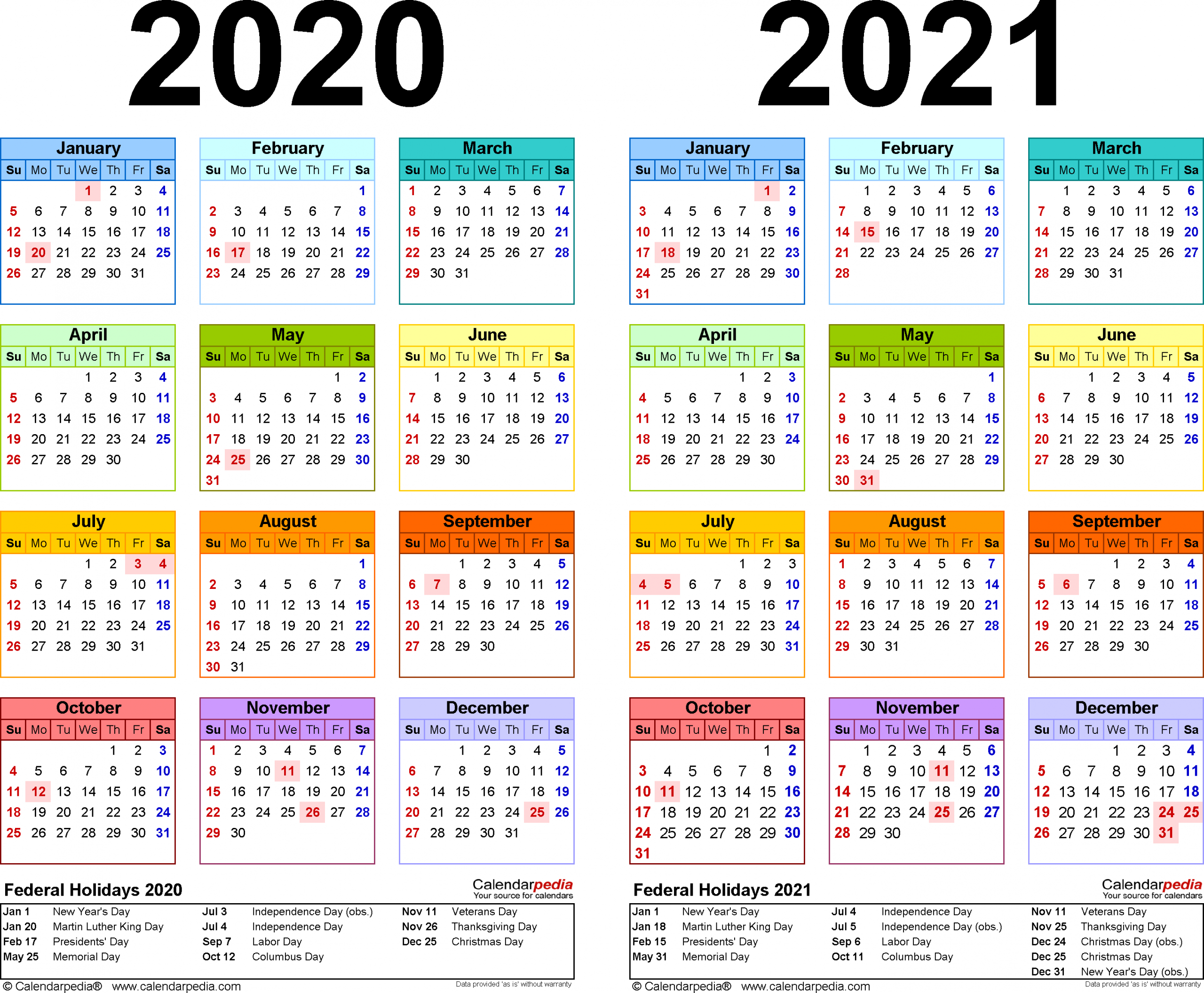 Printable Calendar Calendarpedia
