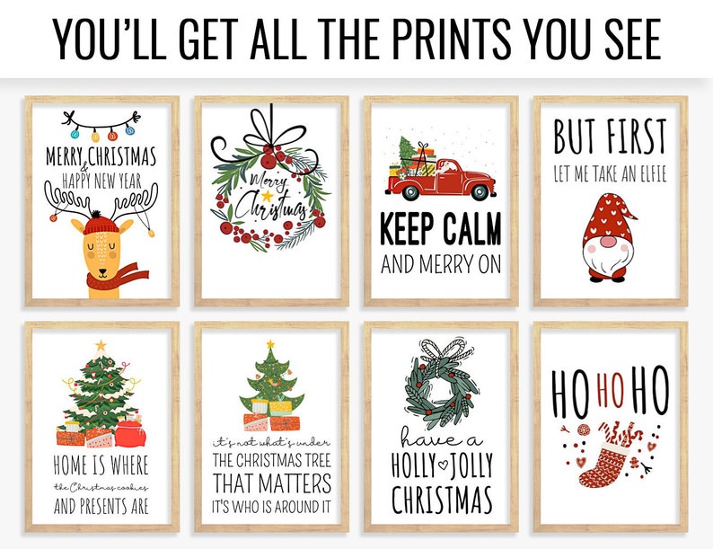 Printable Christmas Wall Art