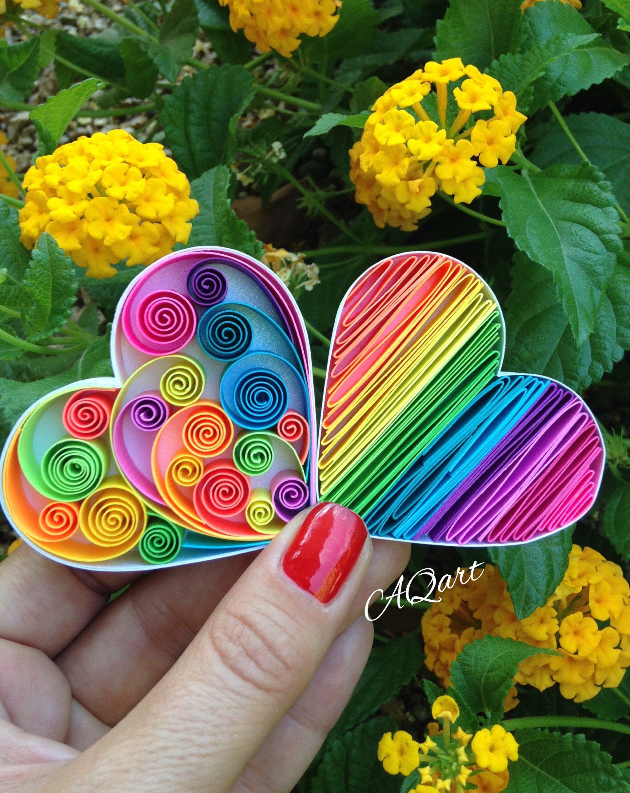 Quilling Art Rainbow Friends Creative Crafts