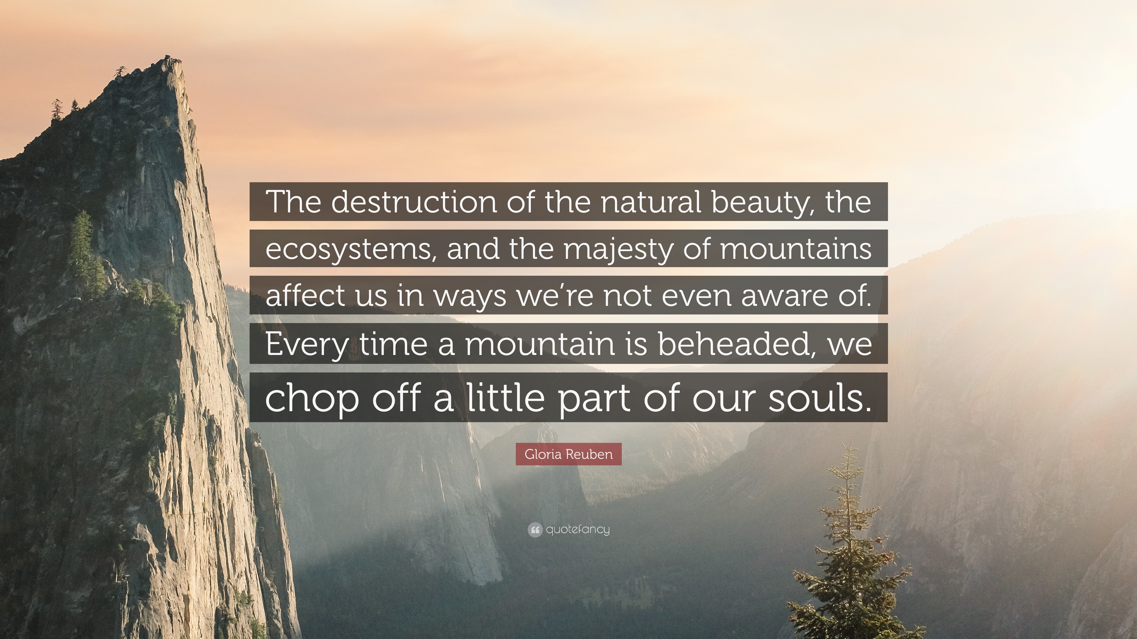 Quotes About Nature Destruction