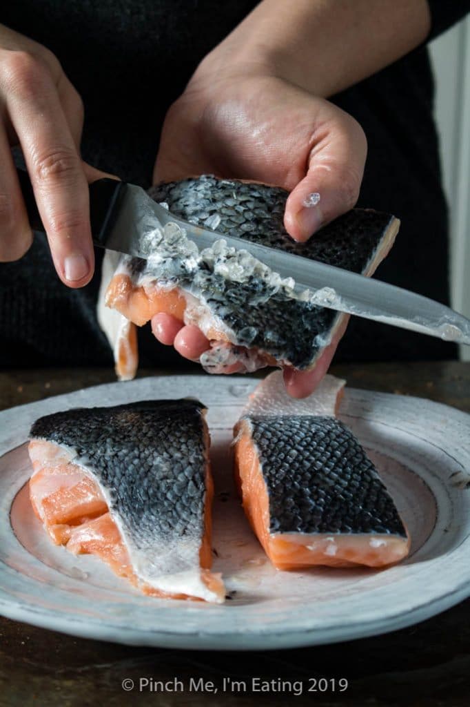 Remove Salmon Skin Before Or After Cooking