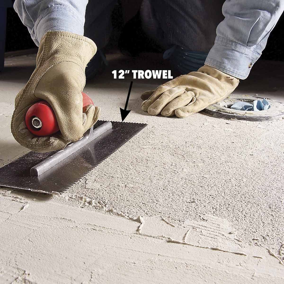 Remove Tiles From Concrete Floor